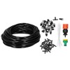20m Garden Irrigation System Misting Sprinkler Nozzle Kit Cooling Watering