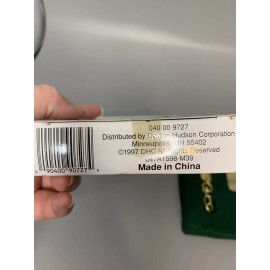 Vintage Gold Toned Money Clip and Keychain Gift Set Christmas Holiday Gift Stock