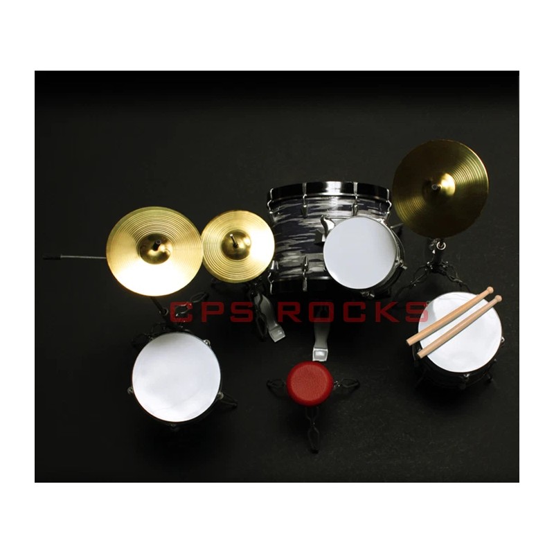 RINGO STARR Drum Kit Mini Collectible Beatles Classic Drum Set