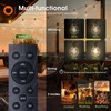 addlon 25FT Solar Powered Outdoor String Lights Waterproof with Remote,