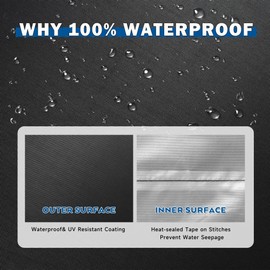 Starcrew Grill Cover for Traeger Woodridge Elite Pellet Grill TFC97XLH, Outdoor Griddle Cover for Traeger Elite/Pro Pellet Smoker Grill, Waterproof BBQ Grill Cover for All Weather