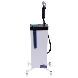 LyeXD 3-in-1 Nano Hair Steamer, 1300W Hair Salon Nano Steamer Nanoscale Spray for Hair Care Hair Repair, Floor Standing Hair Color Processor SPA Steamer with Wheels Salon Spa Equipment (White)