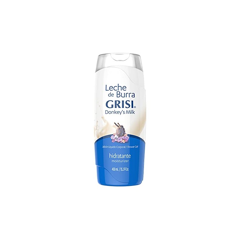 Leche de Burra Shower Gel Grisi Mandarina 450 Ml, color