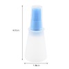 Silicone Oil bottle brush，BBQ/Pastry Basting Brushes,Silicone Cooking Grill Barbecue Baking