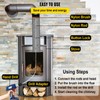 VEVOR Chimney Sweep Kit 20FT Length, Chimney Brush Kit with