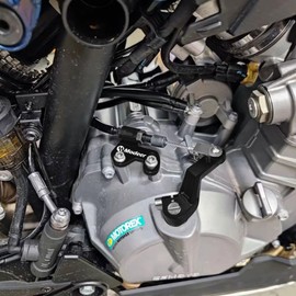 Modeer Motorcycle CNC Clutch Lever One Finger Clutch Arm For K.TM 790 Duke 790 Adventure/R -2020 890 Duke/R 890 Adventure/R H.usqvarna Norden 901-2023 Accessories (black)