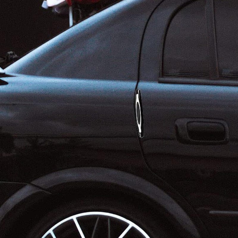 4 Pcs Car Door Edge Guards, Shock-Absorbing Bumper Strips, Anti-Collision