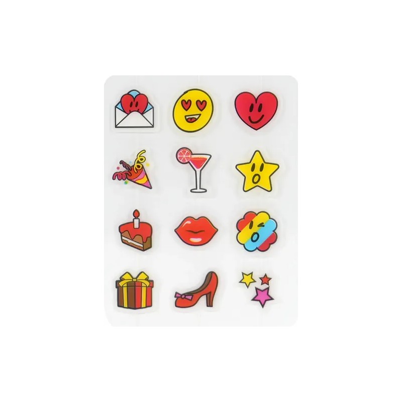 Parche Anti Acné Emoticon Holiday 36 Piezas Catch Me Patch