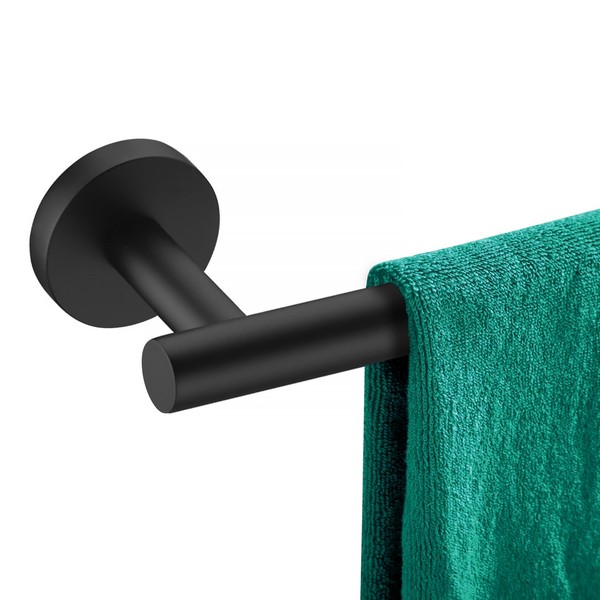 Towel Bar,23.8inch/60cm-Bathroom Towel Holder,SUS304 Stainless Steel Towel Rack Bathroom,Waterproof&Rustproof Black