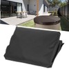 200 X 30cm Black Wave Round Above Ground Pool Winter