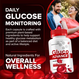 Gluco Advance (3 Pack) Gluco Advance Capsules – GlucoAdvance All Natural Glycogen Support
