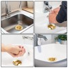 Blueden 2 Pack Kitchen Sink Strainers with Pull Ring, Large