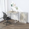 Lutown-Teen Small Folding Desk 32 inch, No Assembly Required Small