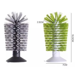 Deluxe Cepillo Ventosa Lavar Copas Vasos Tazas Fregadero Cocina