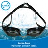 Water Gear Vector Metallic Anti-Fog Swim Goggles - Less Glare