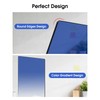 MSDADA Bookends, High Quality Acrylic Royal Blue Bookends for Children,