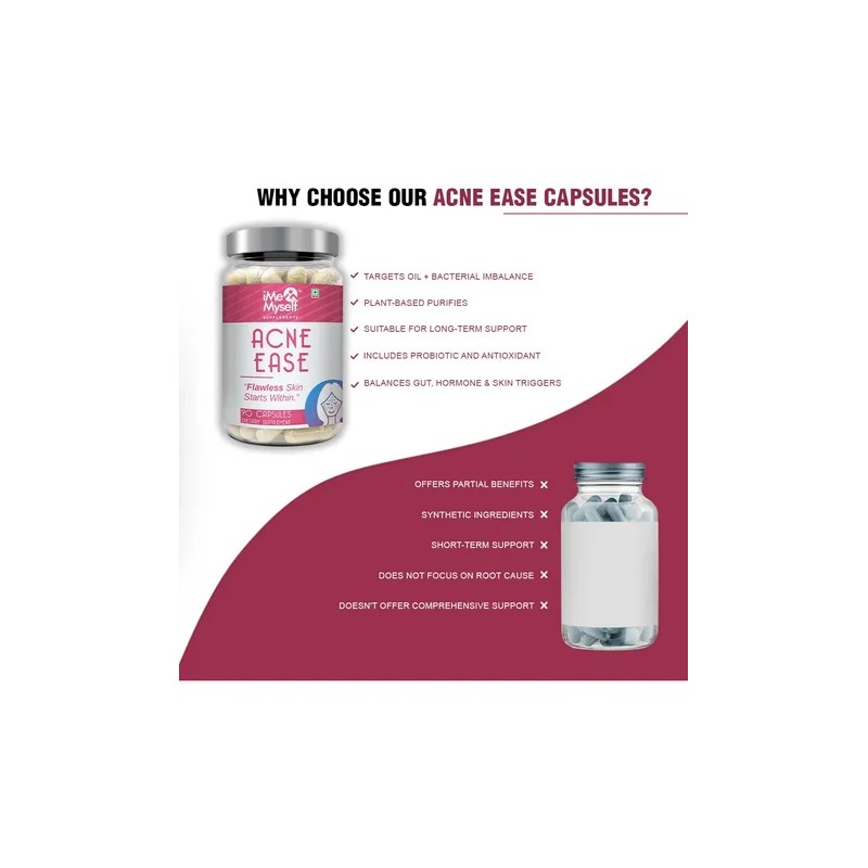 Imemyself Clear Skin Support 90 Cpsulas Zinc Vitamina A ,