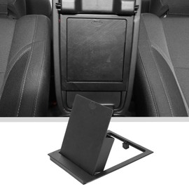 JWWY for Charger Center Console Armrest Storage Box Oragnized Compartment Hidden Storage Bin for 2011-2024+ Dodge Charger Chrysler 300/300c Interior Accessories Black