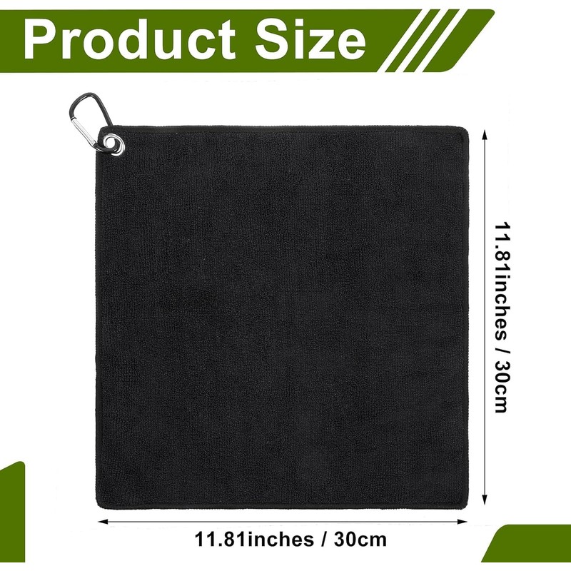 1PCS Golf Towel - Golf Towel with Clip - Microfiber