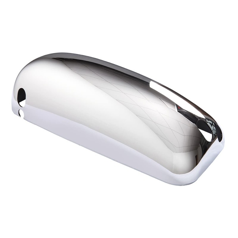 Chrome Door Mirror Cover Set Fit for Peterbilt 386 389