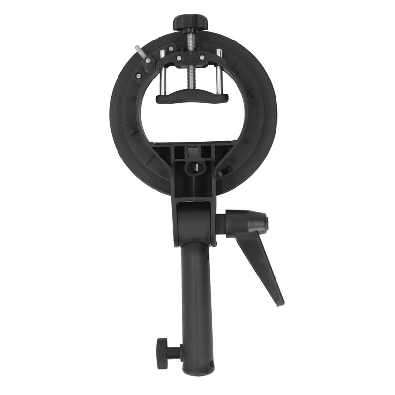 Handheld Grip S Type Bracket Holder for Speedlite Flash Snoot