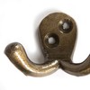 Hammer and Tongs - Double Coat Hook - W50mm x