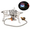 Backpacking Stove Windproof Nonslip Strong Durable Convenient Adjustable Camping Gas