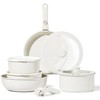 12pcs Pots and Pans Set, Nonstick Cookware Set Detachable Handle,