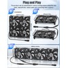 WDERAIR 4 x 120mm Server Rack Mount Fan 12V with