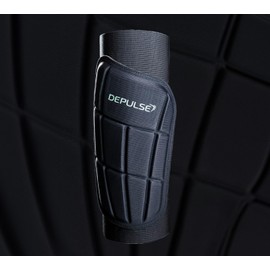 DEPULSE AeroGuard Pro Shin Pads - Shingaurds Shin Pads - Men, Women, Children - Shin Pads Maximum Comfort and Protection (S)