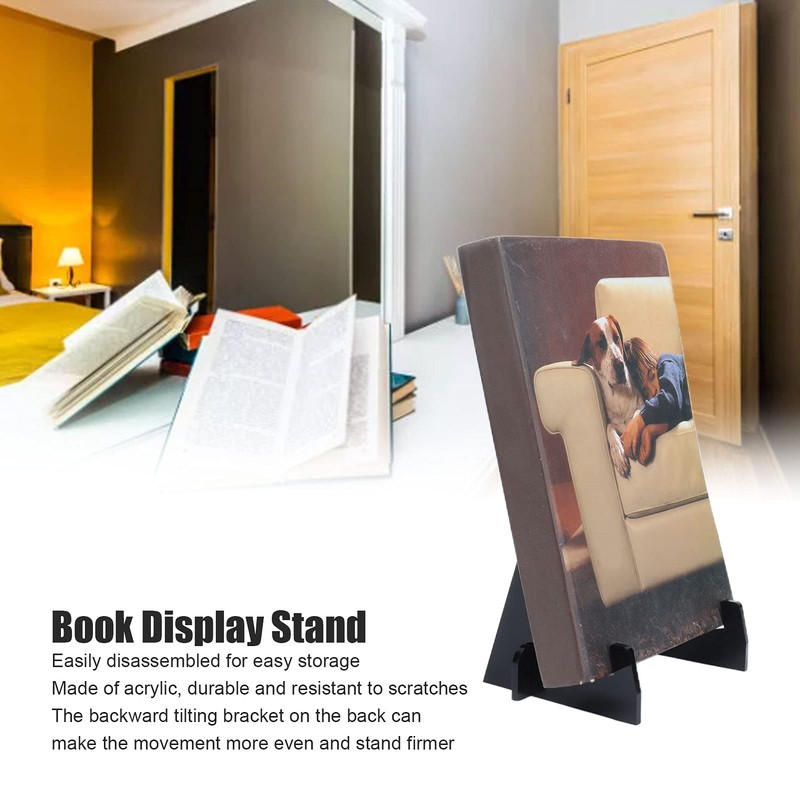 Mumusuki Acrylic Book Stand, Plate Holder, Stand, Book Stand, Easel,