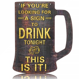 Funny Bar Signs,Bar Signs for Home Bar,Beer Signs,Bar Wall Decor,Home Bar