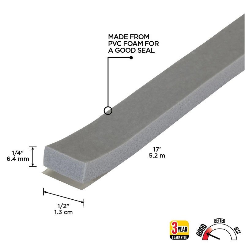 M-D Building Products 02279 1/4 in. x 1/2 in. x