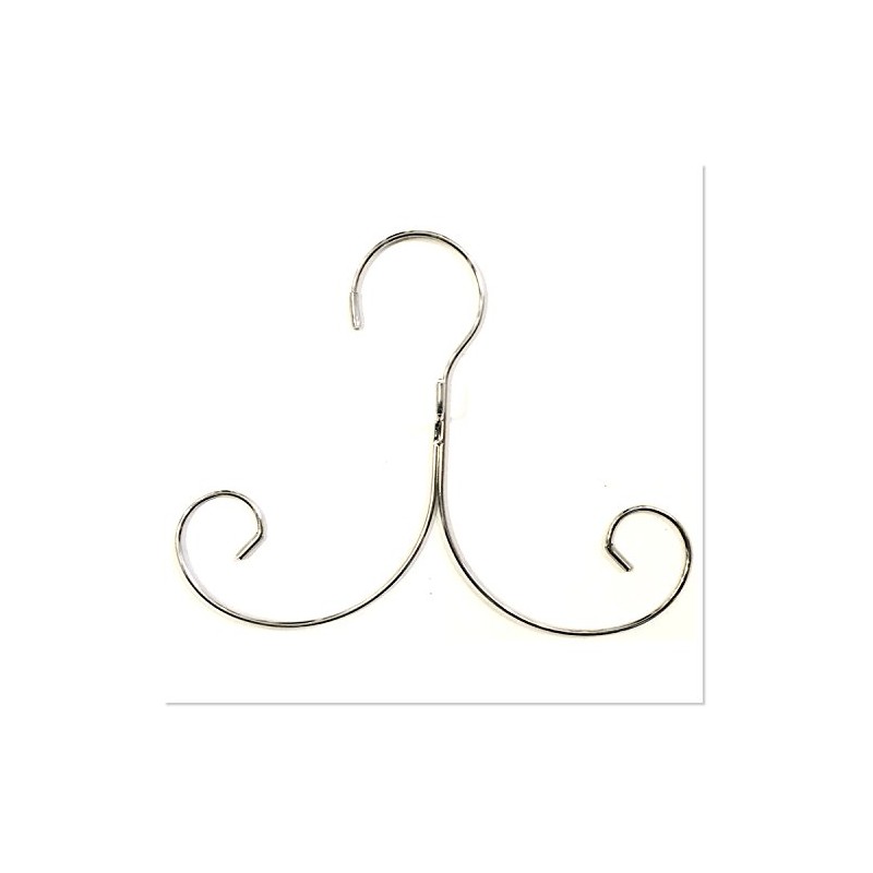 Boottique Chrome Life Jacket Hanger, Set of 10, Powder Coated