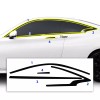 Clearsurface Fits Infiniti Q60 2017-2022 Side Window Chrome Delete Decal