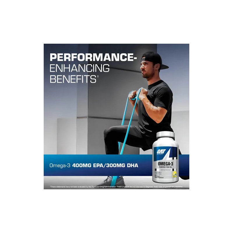 Vitaminas Gat Omega 3 800 Mg 90 Capsulas Sabor Sin