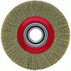 Industrial Plated Brass Round Brush Crimped Wire