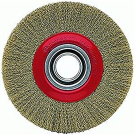 Industrial Plated Brass Round Brush Crimped Wire