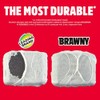 Brawny Tear-A-Square 3-Ply Paper Towels, 12 XL Family Rolls =