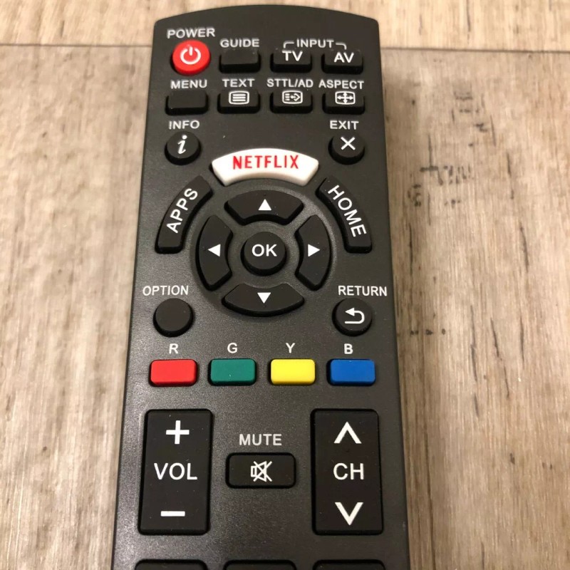 Unbranded Panasonic TH-42PH10UK TH-42PH10UKA TH-42PH11UK Smart TV Remote Control