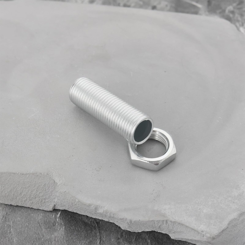 SG Store 6PCS Threaded Extension Rod with 12pcs Nuts M10x1
