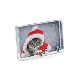 Themed Photo Frame Block - Insert your own 4 x 6 Photo (Christmas)