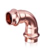 ROGVOC Copper Press Fitting 90 Degree Elbow Fittings, 10-Pcs 1/2