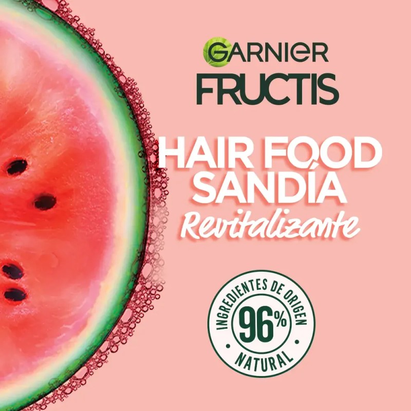 Kit Garnier Fructis Hair Food Sandía Revitalizante, Cabello