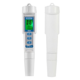 Professional 3 in 1 Multi Parameter Water Quality Tester Portable Pen Type PH EC TEMP Meter Acidometer Water Quality Analysis Device