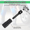 17.5mm & 22.5mm Double Head Wheel Nut Socket,1/2" Drive Impact
