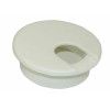 My Cable Mart 2IN CUT-HOLE SIZE White Round Wire Management