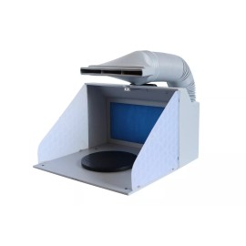 Paasche HB-16-2F Paasche Hobby / Craft Airbrush Spray Booth W/ Dual Fans & Exhaust Duct)