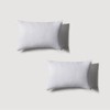 JAJU [JAJU] Microfiber Pillow Filling 60x40cm (2 pieces)