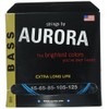 Aurora Strings AURAQ45-125 Premium Nickel Plated Bass Guitar Strings, Medium